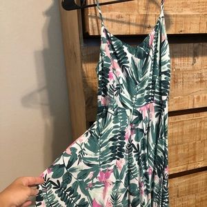 Floral A-line dress